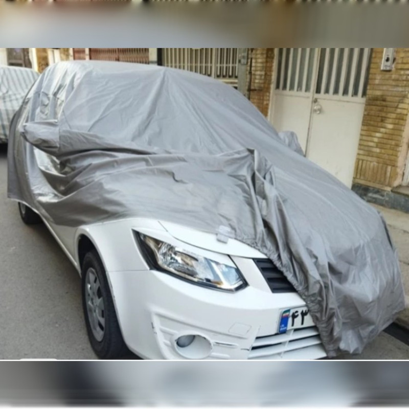 چادر خودرو مدل چهار فصل ضداب  سایز L مناسب برای سمند، سمند LX