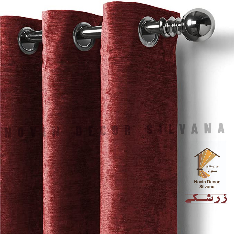 پرده نوین دکور سیلوانا مدل Shanel 280_1 سایز 280 × 140 سانتی متر