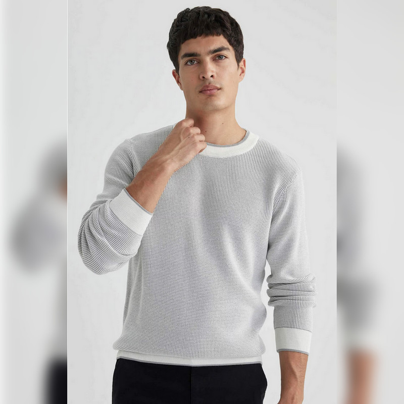 پلیور یقه گرد مردانه دفکتو مدل 149