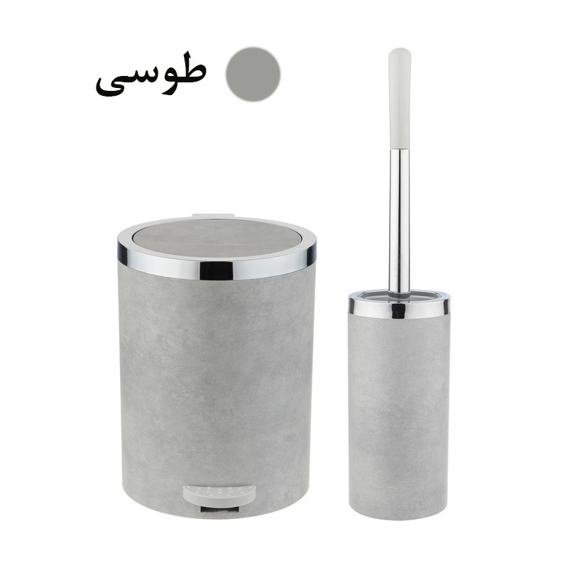 ست سرویس بهداشتی 5 پارچه هارمونی مدل بتن کد GY