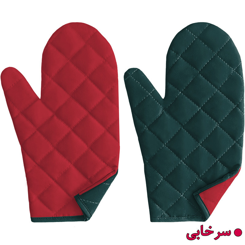 دستکش فر راولا کد N109 مجموعه 2 عددی