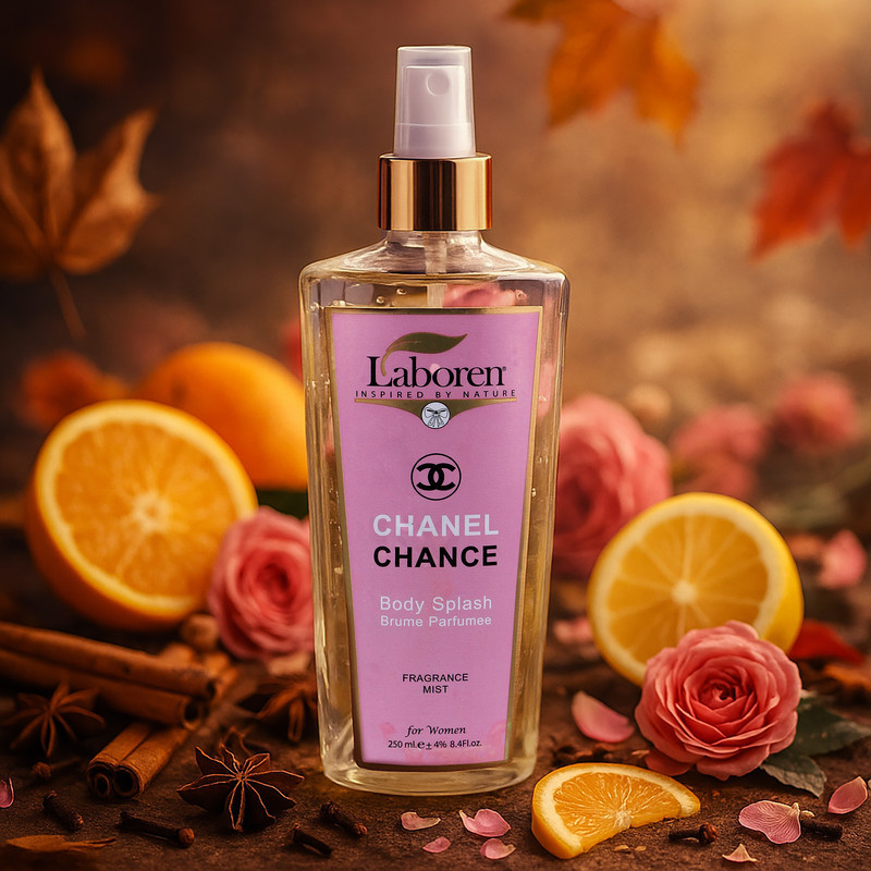 بادی اسپلش زنانه لابورن مدل Chanel Chance حجم 250 میلی‌لیتر