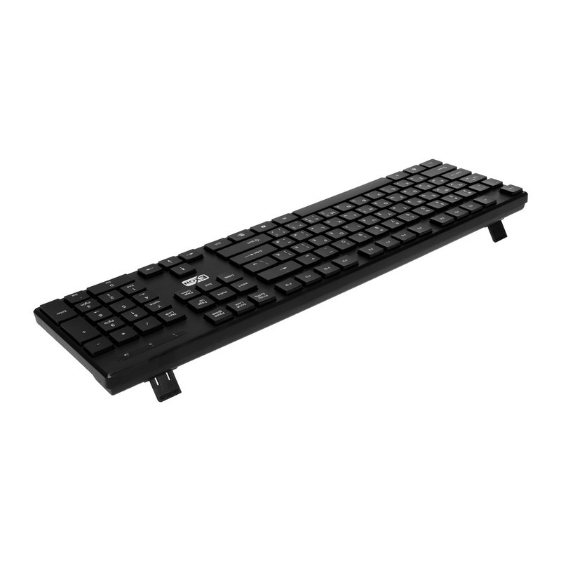 کیبورد و ماوس بی سیم اکسون مدل Gk-600، سوییچ ممبران، Full-Size