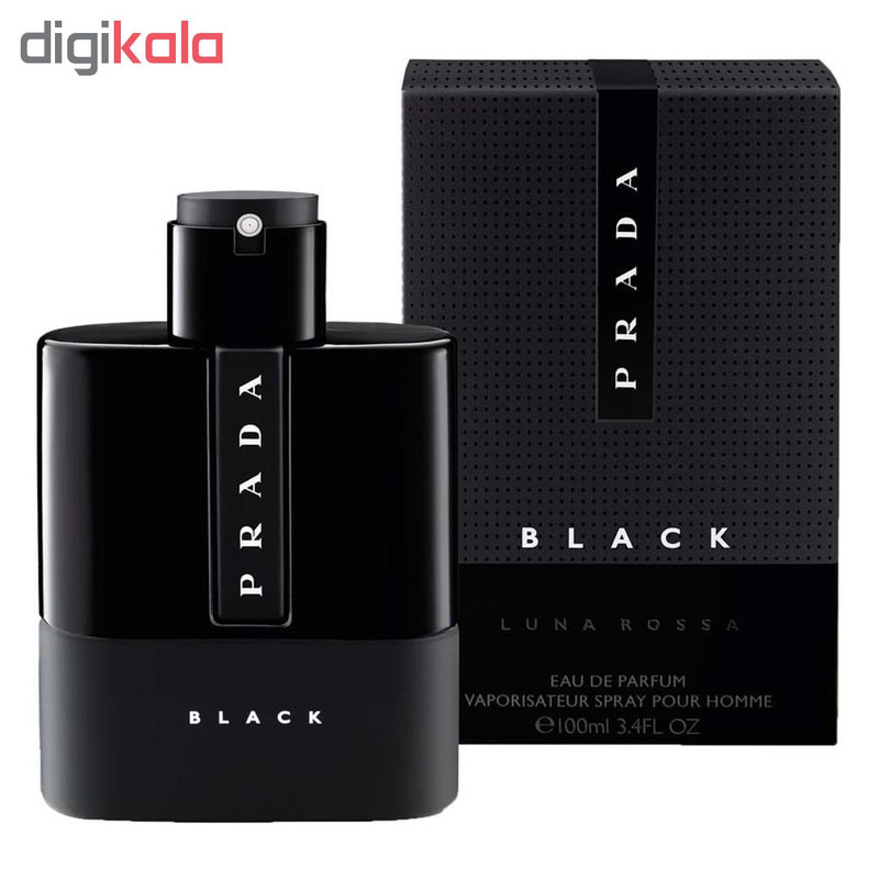ادو پرفیوم مردانه پرادا مدل Luna Rossa Black حجم 100 میلی لیتر