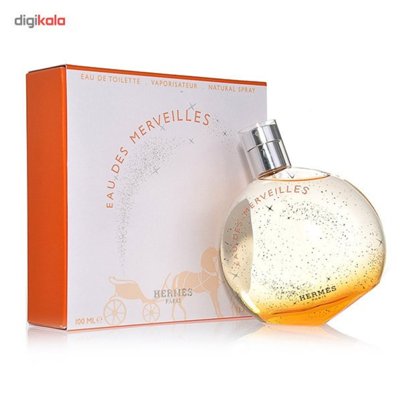 ادو تویلت زنانه هرمس Eau Des Merveilles حجم 100ml