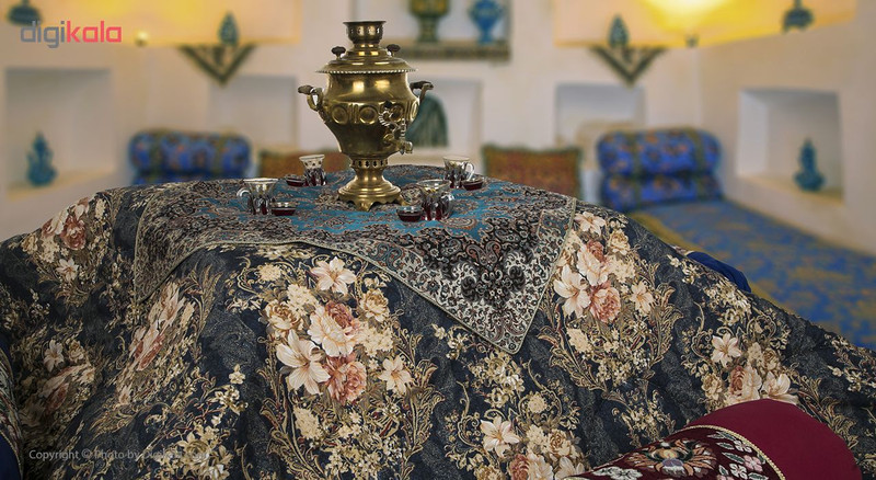 لحاف کرسی هلکو مدل leeko-yalda سایز 400×400 سانتیمتر