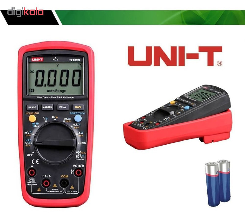 مولتی متر دیجیتال یونی-تی مدل ut139c