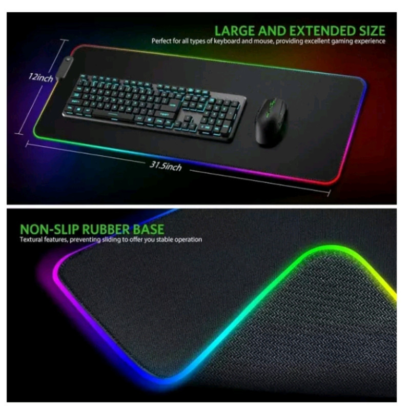 ماوس پد مخصوص بازی ایکس اسمارت مدل RGB