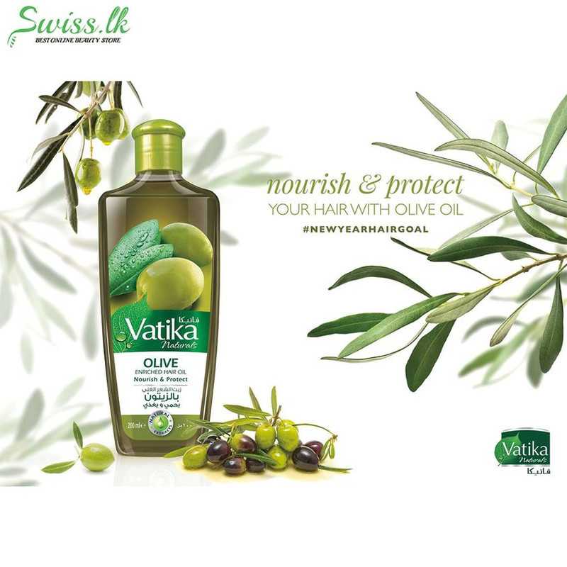 روغن مو واتیکا مدل Olive حجم 200 میلی لیتر