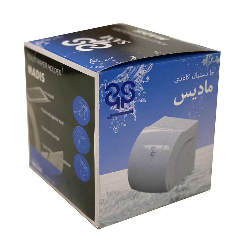 پایه رول دستمال کاغذی سنی پلاستیک مدل مادیس
