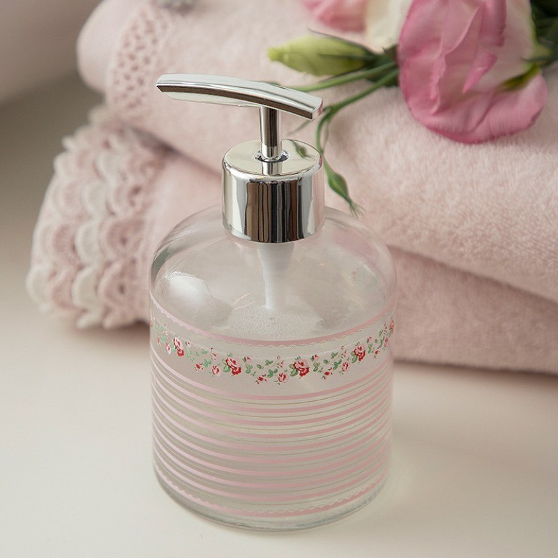 پمپ مایع دستشویی رومیزی انگلیش هوم مدل Allure Rose