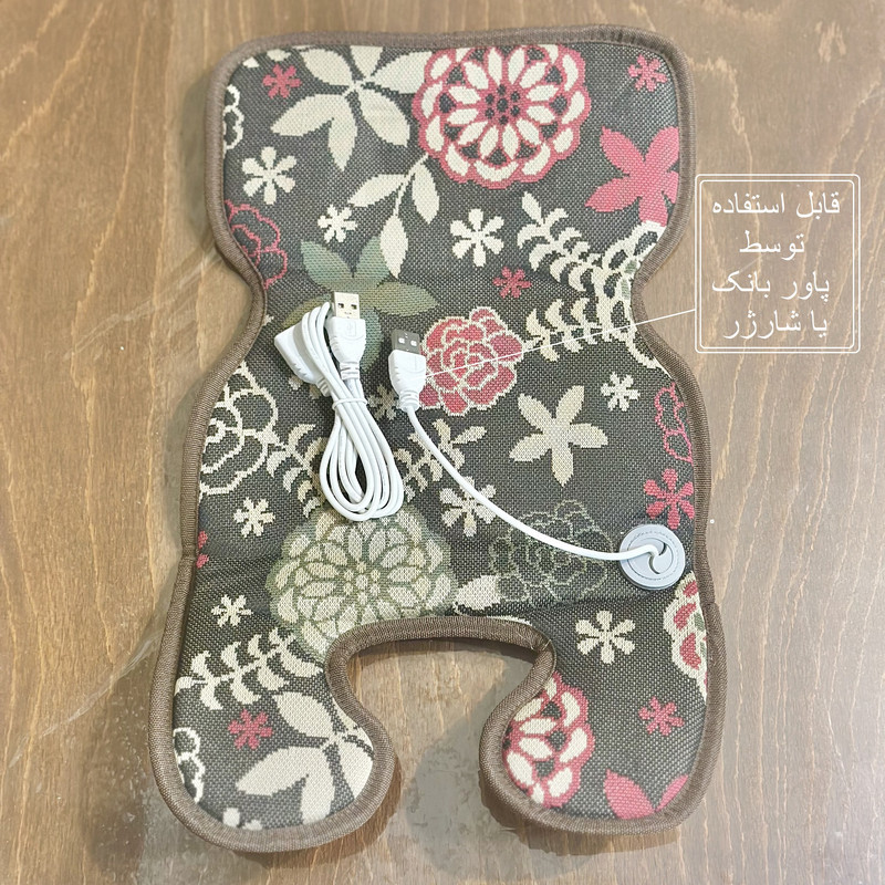 تشک خواب نوزاد مدل گل گلی کد 1001