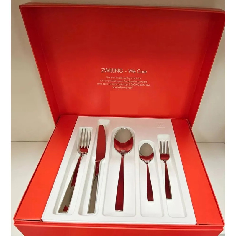 سرویس قاشق و چنگال 30 پارچه 6 نفره زولینگ مدل Roseland Cutlery