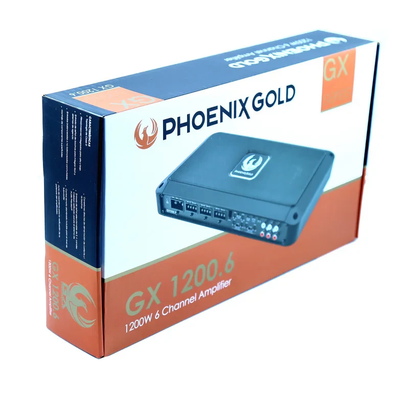 آمپلی فایر خودرو فونیکس گلد مدل GX 1200.6