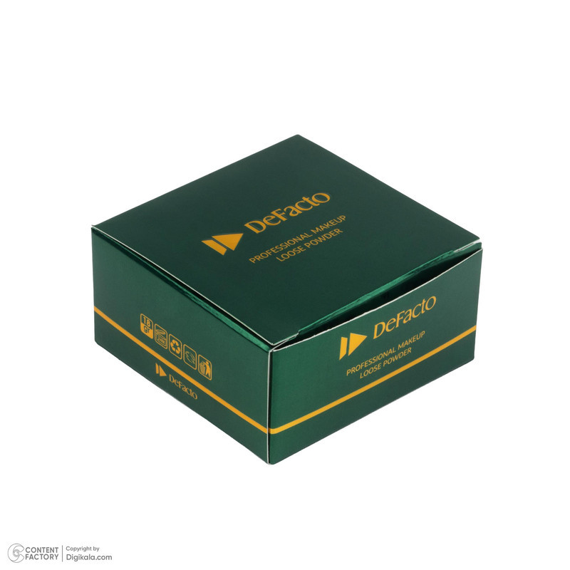 پودر تثبیت‌کننده آرایش صورت دیفکتو مدل professional وزن 18 گرم