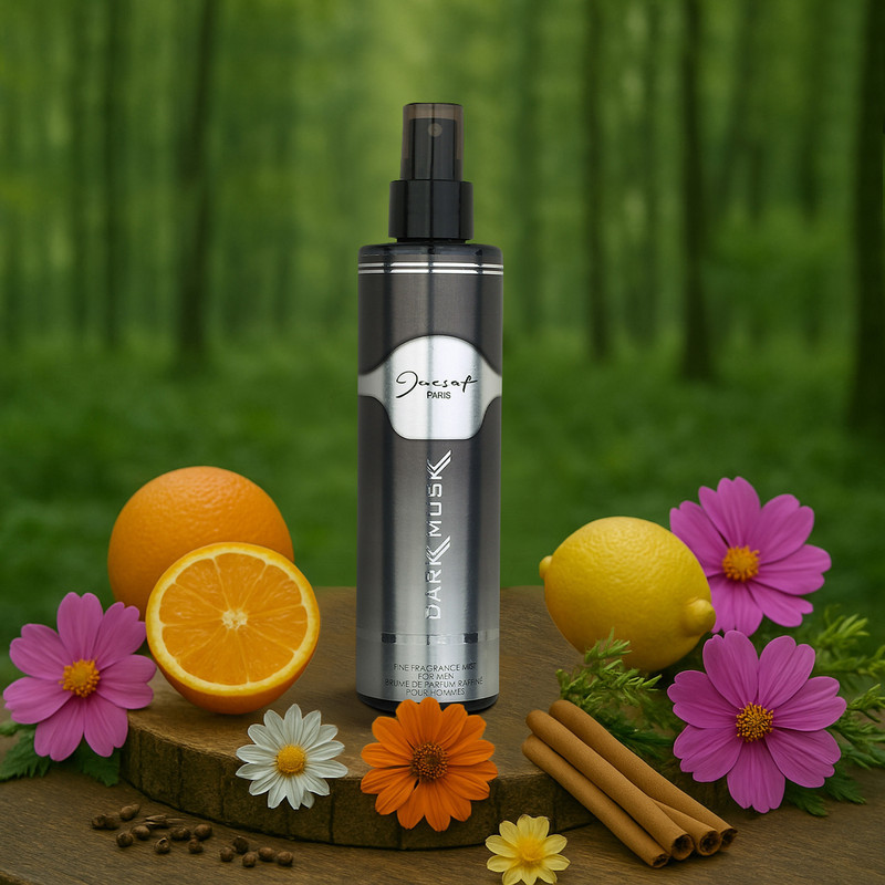 بادی اسپلش مردانه ژک ساف مدل Dark musk حجم 200 میلی لیتر