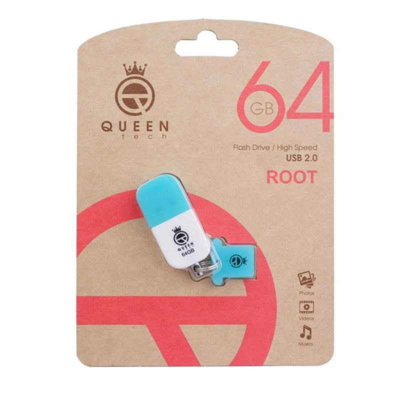 فلش مموری کوئین تک مدل ROOT ظرفیت 64 گیگابایت
