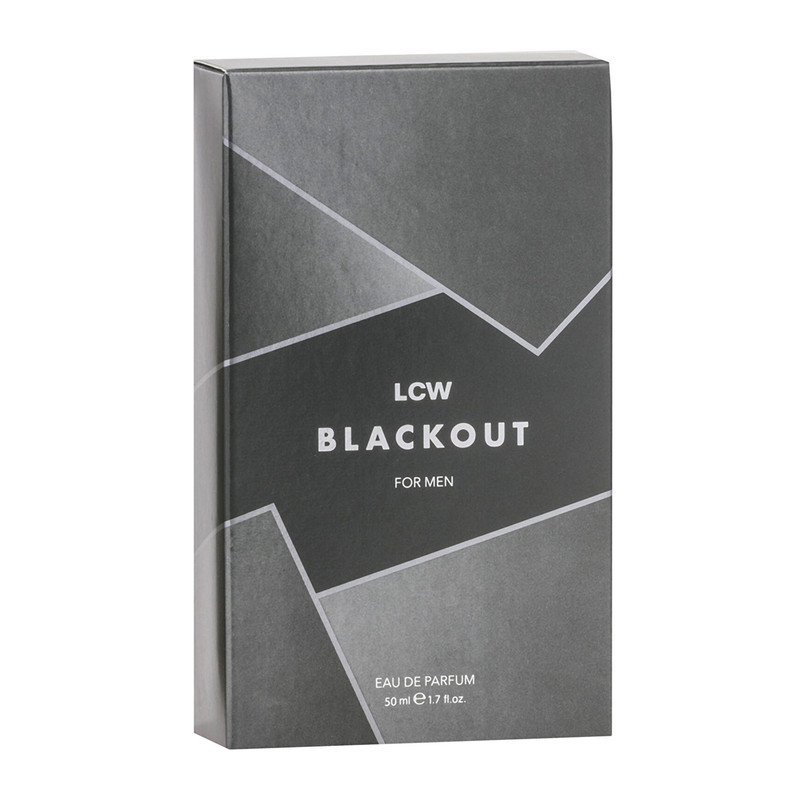 ادکلن مردانه ال سی وایکیکی مدل BLACKOUT با رایحه گلی و اقیانوسی حجم 50 میلی‌لیتر
