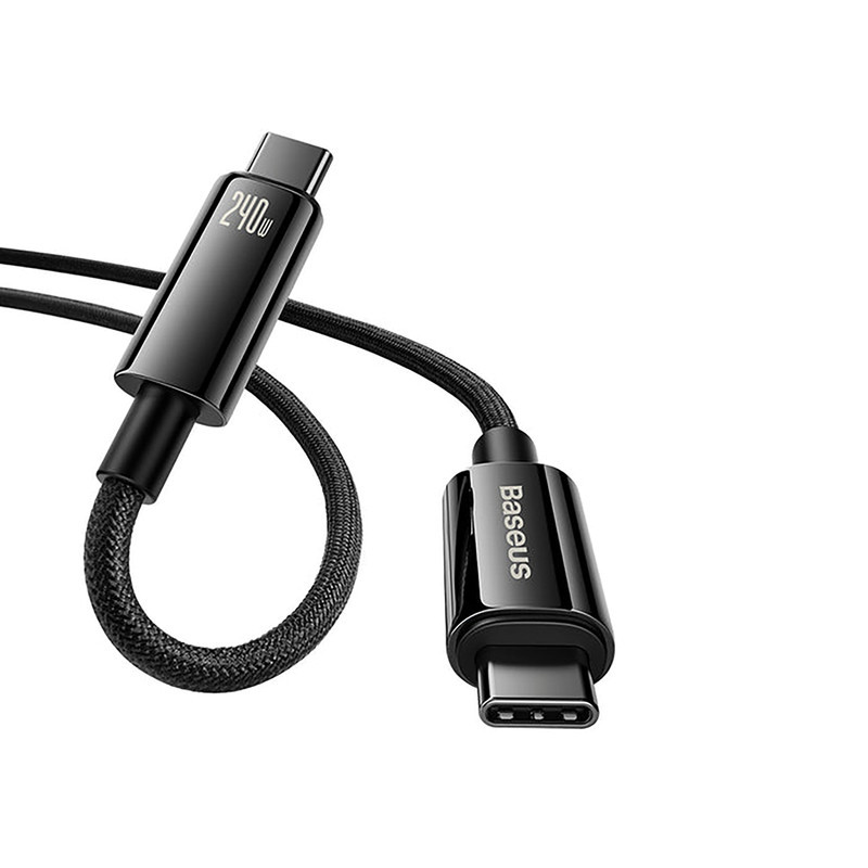 کابل تبدیل USB-C باسئوس مدل (TUNGSTEN  (240W طول 1 متر