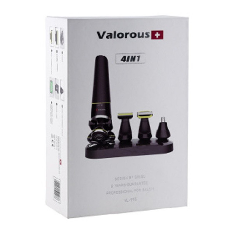 ست ماشین اصلاح موی صورت و بدن شارژی والوروس مدل VL-115