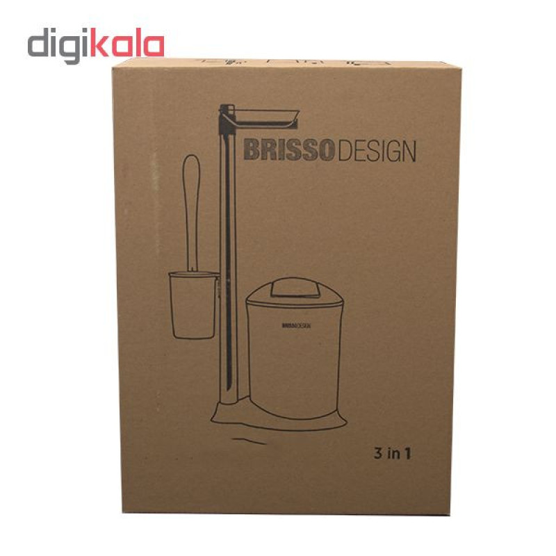 ست سرویس بهداشتی 3 پارچه بریسو دیزاین مدل in31