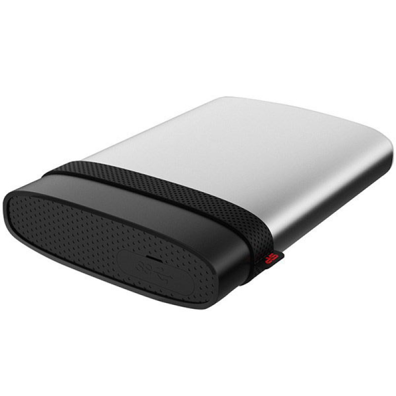 هارد اکسترنال سیلیکون پاور مدل Armor A85 ظرفیت یک ترابایت دارای رابط USB Type-A 3.2