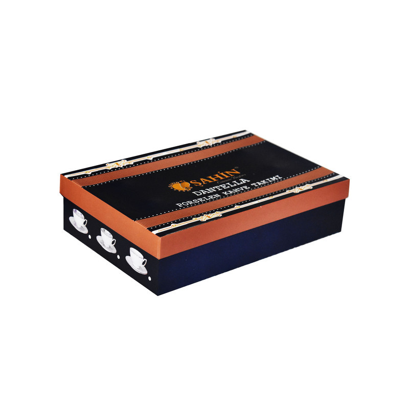 سرویس قهوه خوری 12 پارچه 6 نفره شاهین مدل dantella f