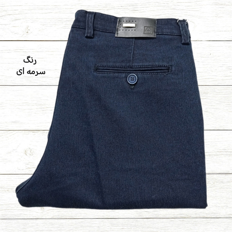 شلوار آزاد مردانه مدل کتان کبریتی کد sh180