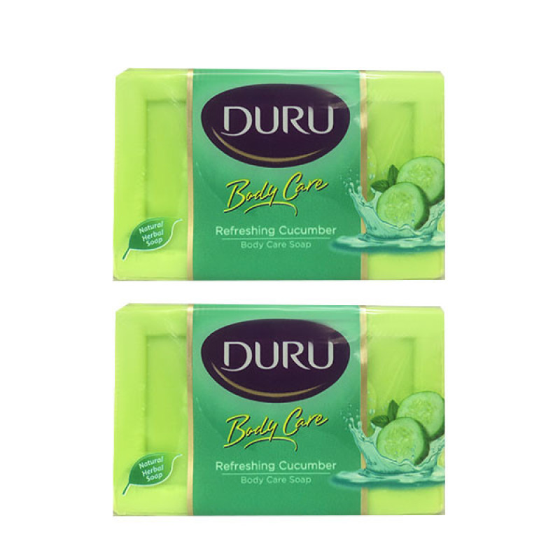 صابون شستشو دورو سری Body Care مدل Cucumber تحت لیسانس وزن180 گرم مجموعه 2 عددی