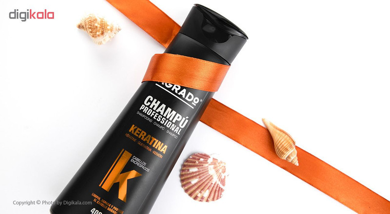 ماسک مو آگرادو مدل Keratina حجم 500 میلی لیتر به همراه شامپو مو مدل Keratin حجم 400 میلی لیتر