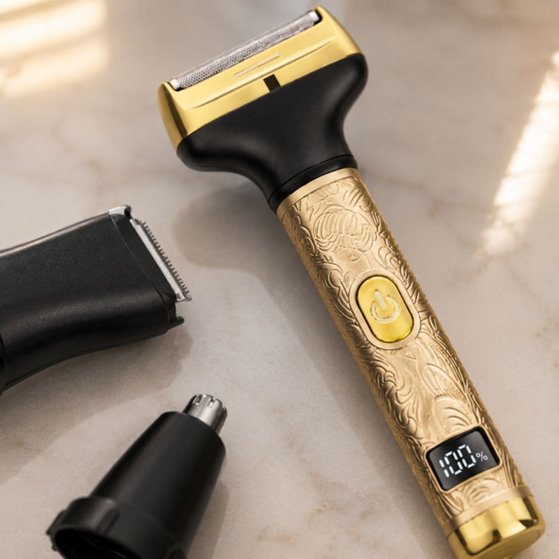 ماشین اصلاح موی سر و صورت شارژی کیمی مدل KM-131 4in1