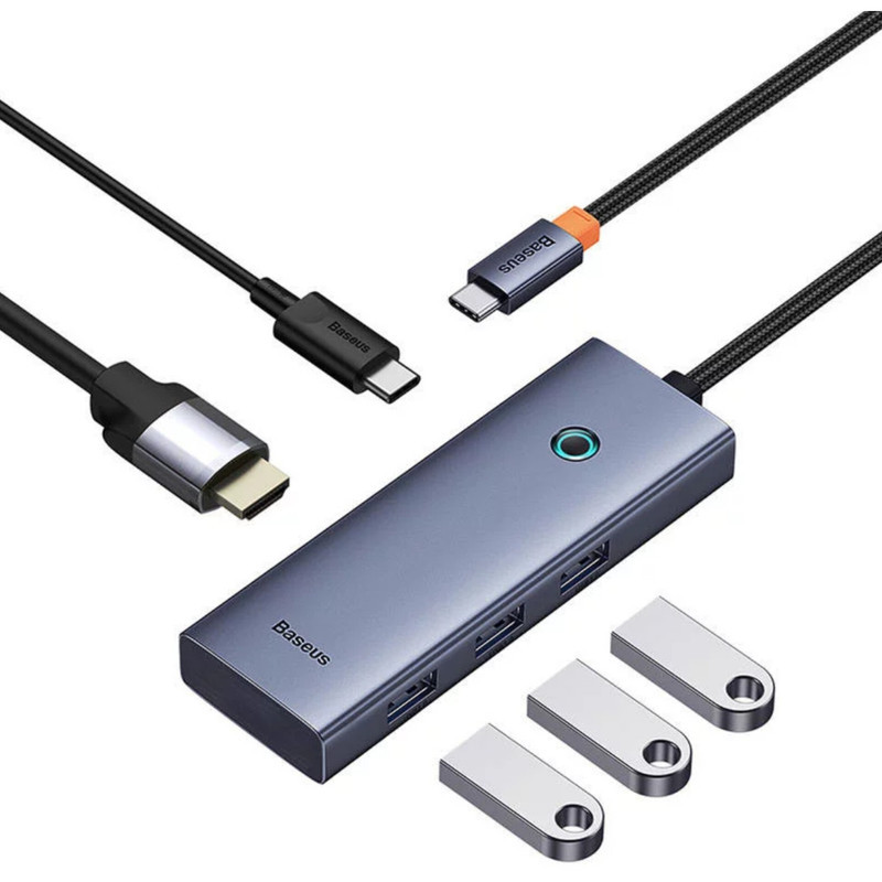 هاب 5 پورت USB-C باسئوس مدل BS-OH150