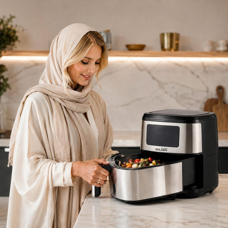 هواپز 9.5 لیتری گلدن کیچن مدل Gk310M