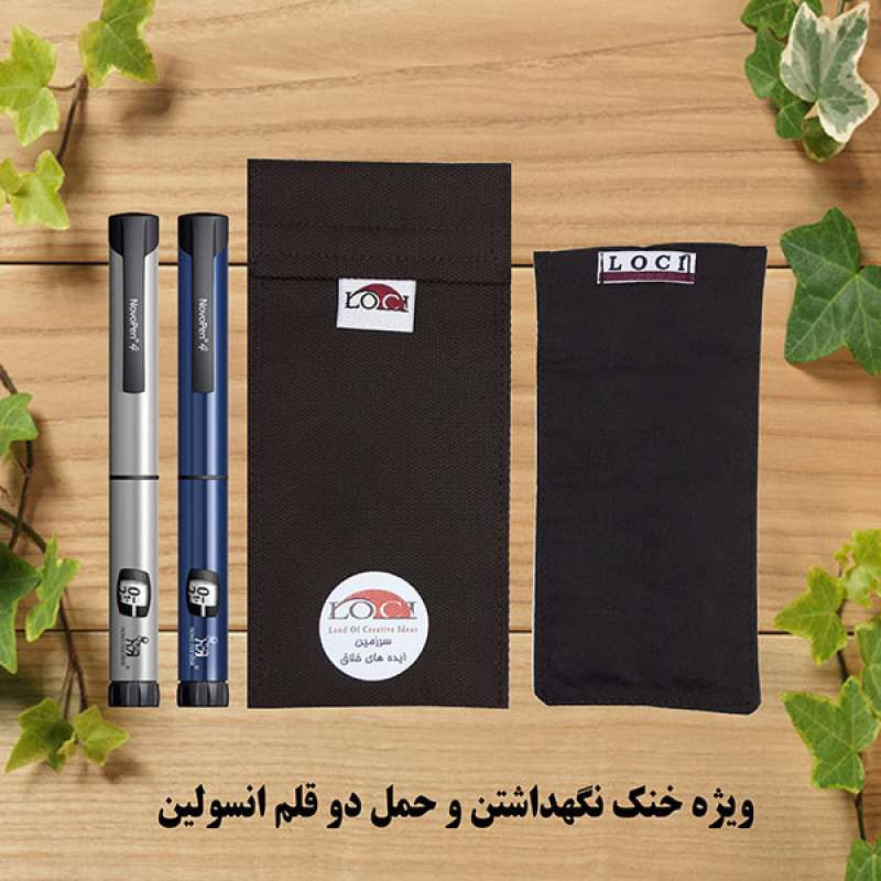کیف خنک نگهدارنده انسولین لوک آی مدل 2 قلم