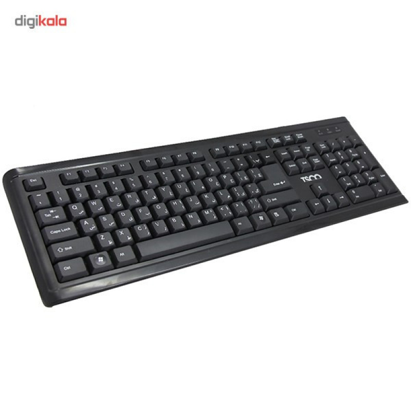 کیبورد و ماوس تسکو مدل TKM 8050، سوییچ ممبران، Full-Size