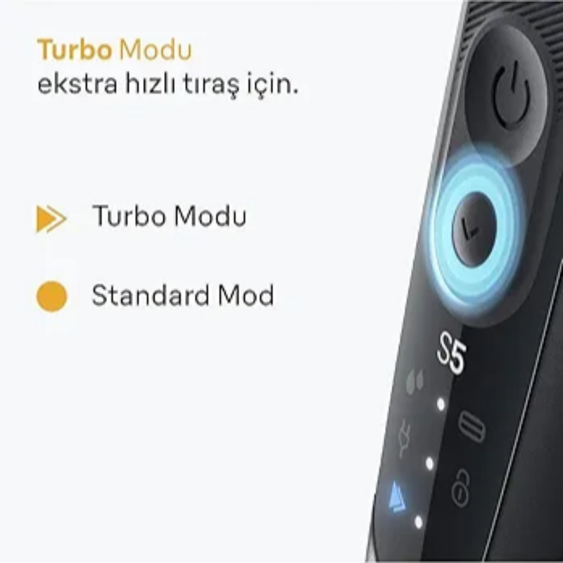 ماشین اصلاح موی صورت شارژی براون مدل Series 5 52-N1200s