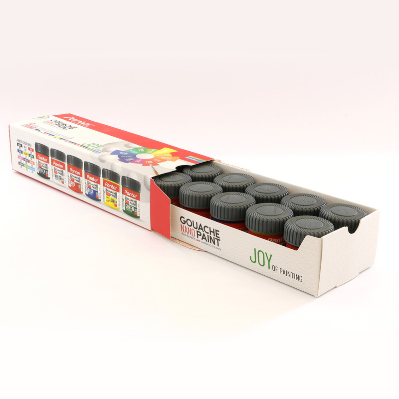 گواش 12 رنگ پنتر کد GP-711-12