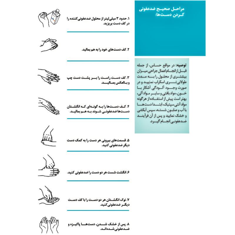 محلول ضدعفونی کننده میکروزد مدل HD حجم 1 لیتر مجموعه 2 عددی