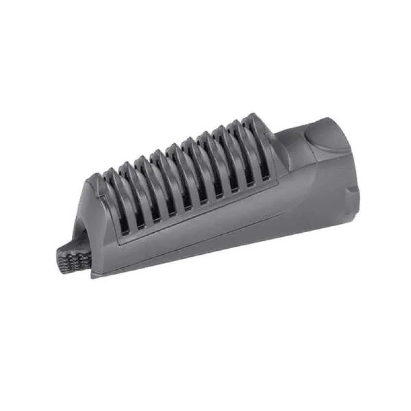 سشوار برس‌دار چرخشی 1000 وات بابیلیس مدل AS960SDE، موتور AC، وزن 300 گرم، دارای سری متمرکز‌کننده پهن، سری شانه‌دار، سری برس‌دار گرد باریک، سری برس‌دار گرد پهن با ویژگی صاف‌کنندگی، حجم‌دهندگی، با قابلیت تنظیم دما