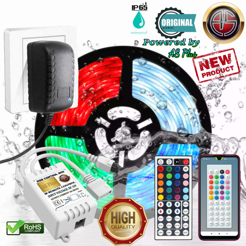 ریسه ال ای دی مدل As plus RGB44 key طول 5 متر