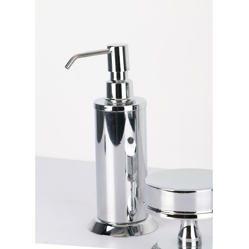 ست سرویس بهداشتی 3 پارچه دلفین مدل brass-003