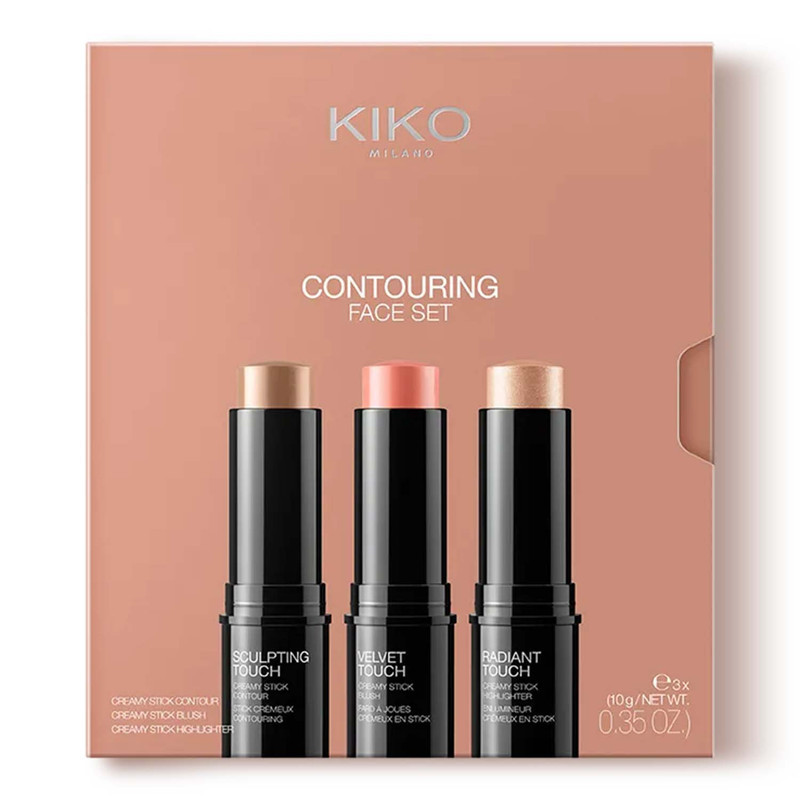 پالت کانتور کیکو میلانو مدل contouring face set شماره  102 02 200 مجموعه 3 عددی