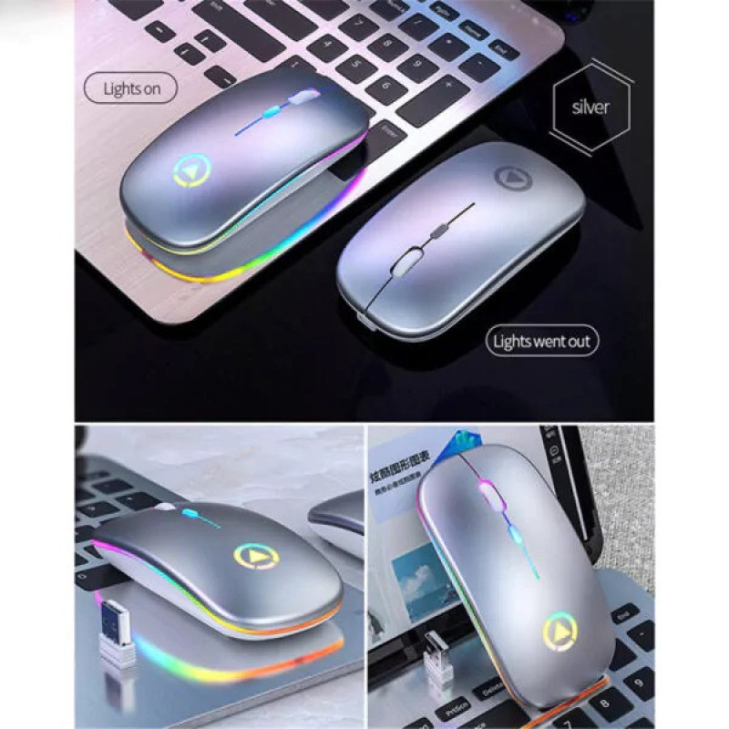 ماوس بی سیم مدل A2RGB PLUS BT5.2 WIFI
