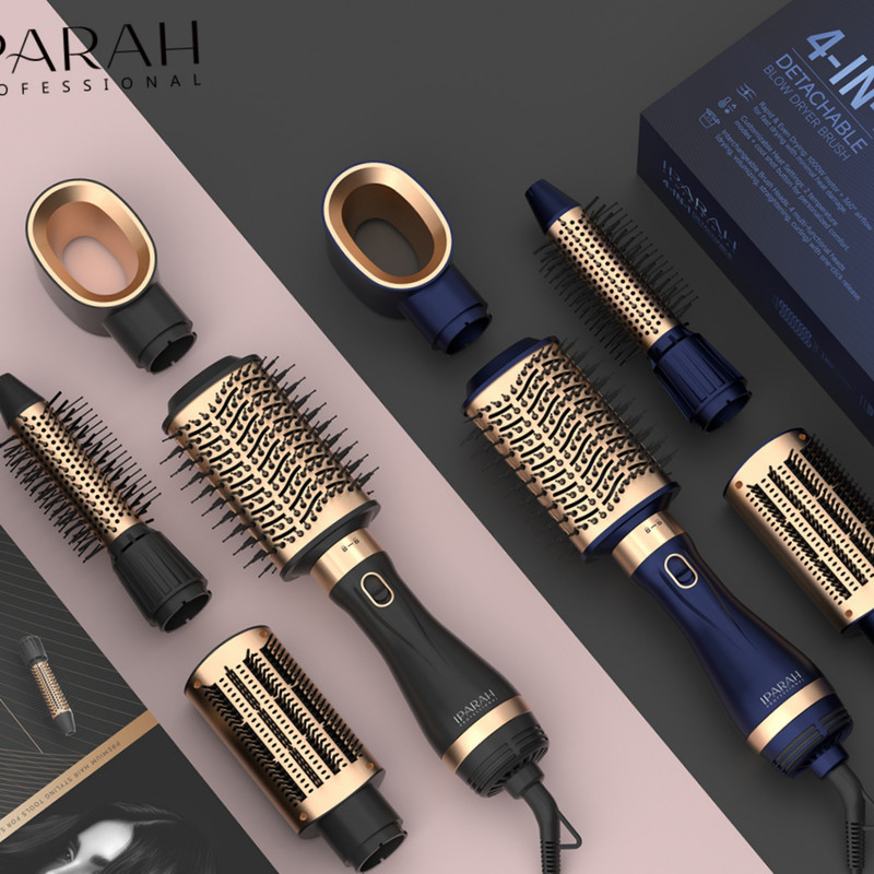 سشوار برس‌دار حالت‌دهنده 1000 وات ای پاراه مدل P-266 4in1