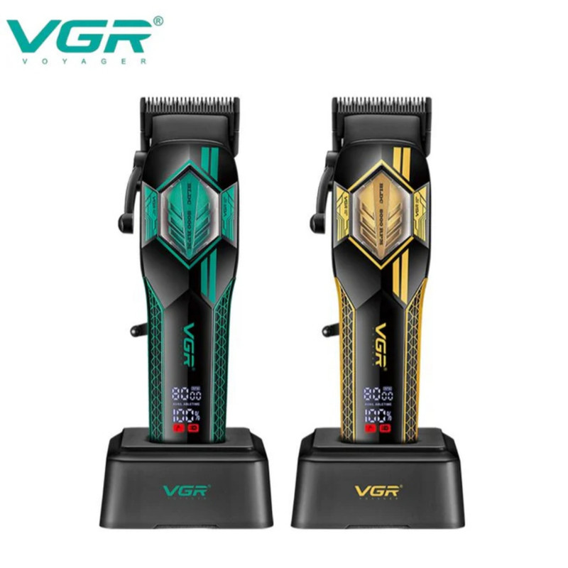ماشین اصلاح موی سر و صورت شارژی وی جی ار مدل V-119