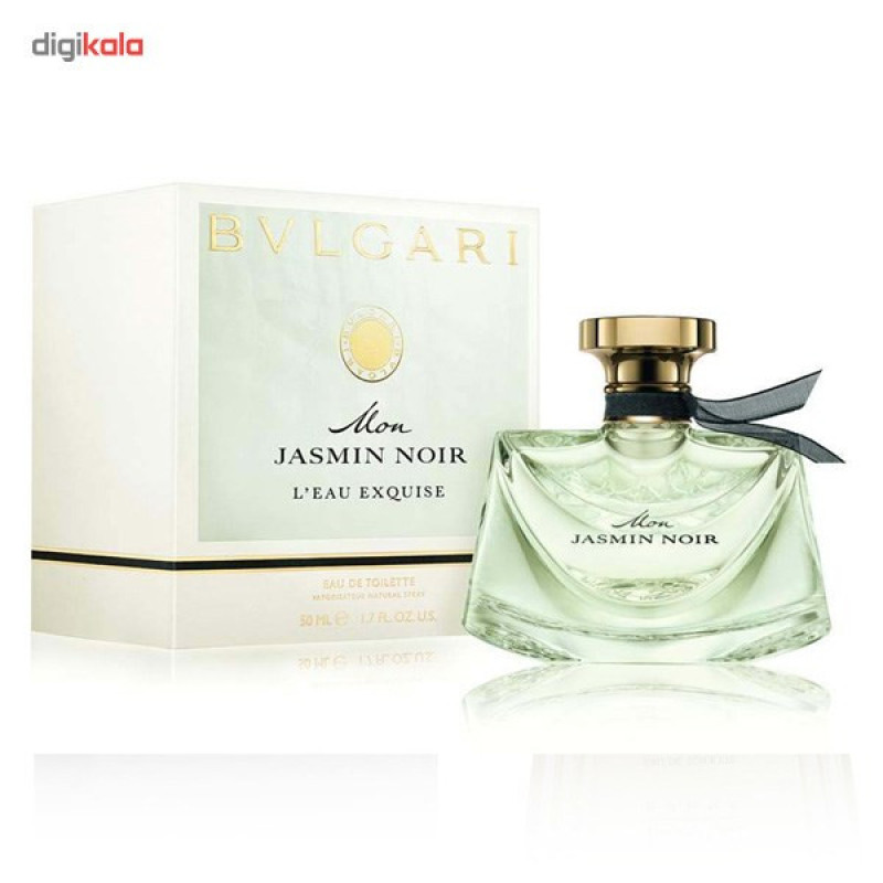 ادو تویلت زنانه بولگاری مدل Mon Jasmin Noir L'Eau Exquise حجم 50 میلی لیتر