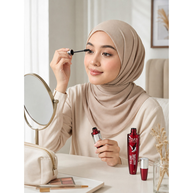 ریمل حالت‌دهنده، حجم‌دهنده ضد آب وی دی مدل Milano