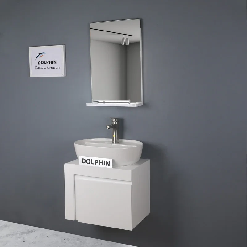ست کابینت و روشویی دیواری دلفین مدل 5035 به همراه آینه