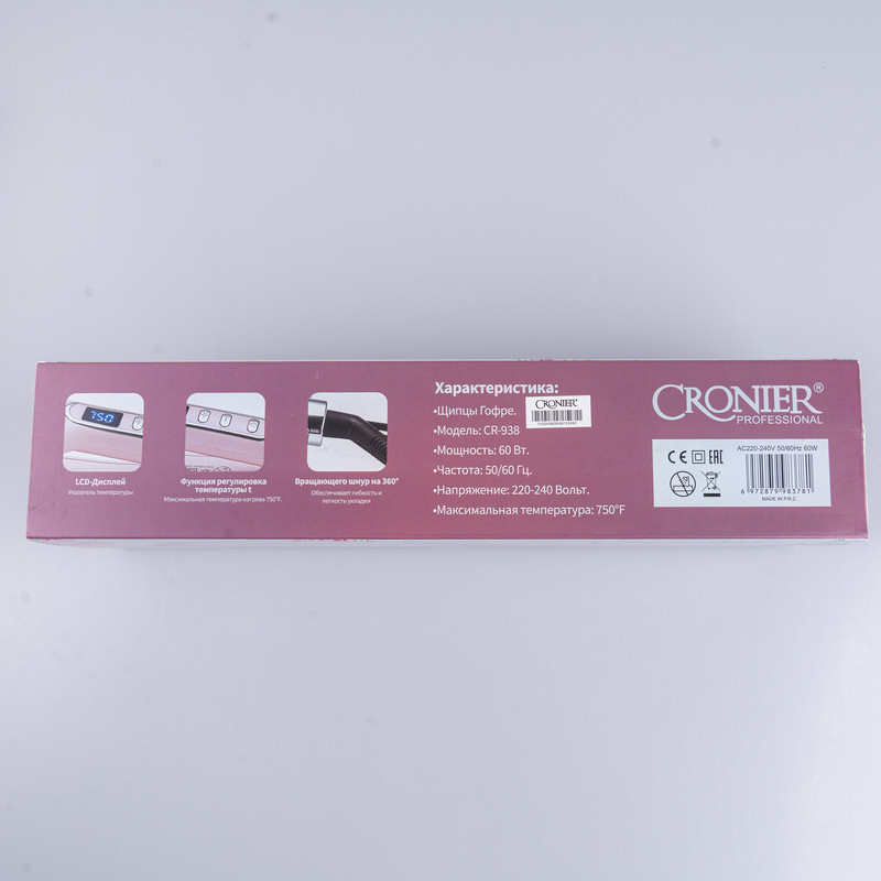 اتو و حالت دهنده ی مو کرونیر مدل CR-938