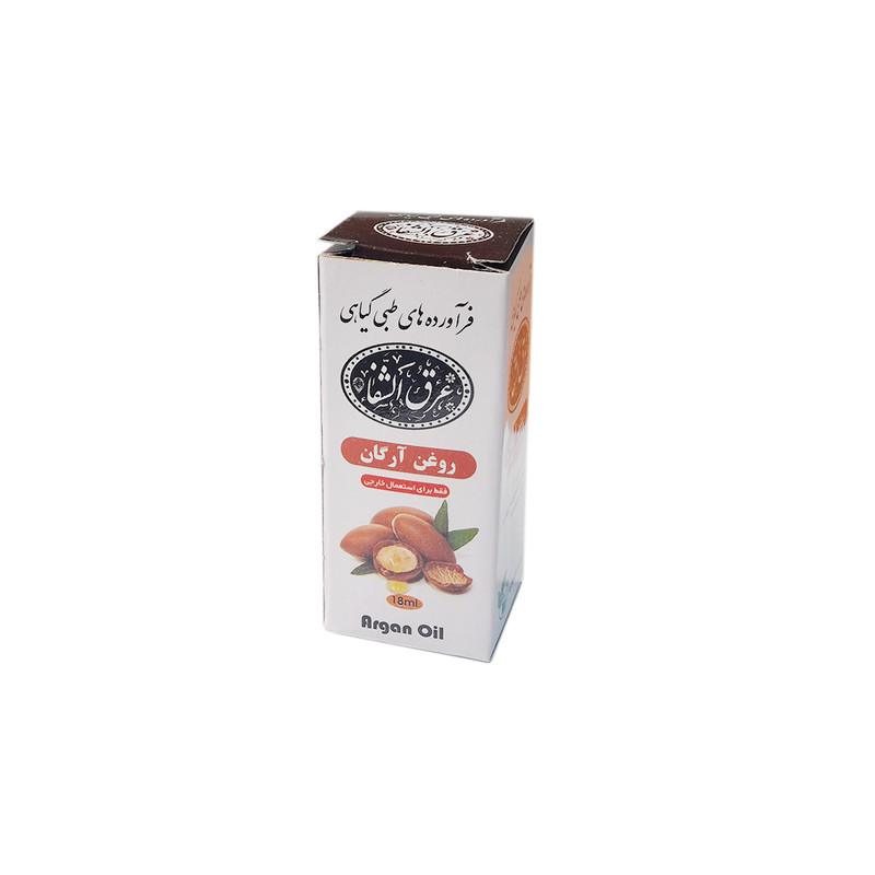 روغن بدن عرق الشفا مدل آرگان  حجم 18 میلی لیتر
